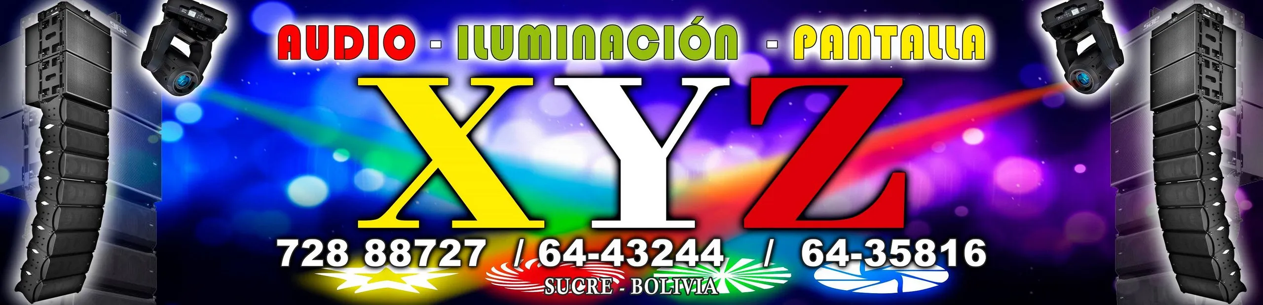 XYZ Sistema Profesional de Sonido y Luces